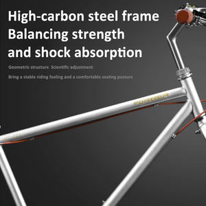 Bicicletas Urbanas <span class=keywords><strong>Vintage</strong></span> de 7 Velocidades y 26 Pulgadas para Hombres y Mujeres Adultos, Bicicletas Urbanas Casuales con Cambios de Marchas, Bicicletas Retro - Product Image 2