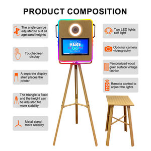 Nouveau Photobooth Vintage Portable DSLR avec Imprimante pour Événements Professionnels - Product Image 3