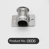 Accessoires pour camions Tuoxin, serrure de porte en acier inoxydable poli pour fourgonnette, remorque et conteneur frigorifique, accessoires de verrouillage robustes