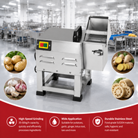 Machine à broyer les légumes électrique en acier inoxydable 220V, hachoir commercial pour pommes de terre, taro, racine de lotus de la marque BlinkSong
