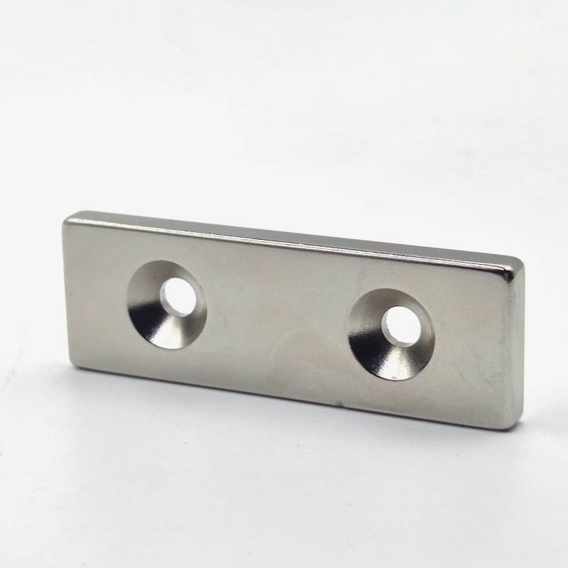N35 F60X20X5MM Permanent Strong Neodymium Magnet Rectangular Pot ...