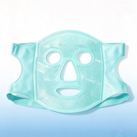 Masque facial professionnel en gel rafraîchissant à base de billes, offrant un soin complet du visage ; un produit conçu sur mesure pour une utilisation dans les salons de beauté et les spas.