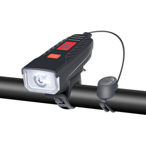 Yueli <b>Cycling</b> Front Light 1200mAh LED USB Rechargeable Waterproof IPX4 Remote Control Bike Light - Product Image 1
