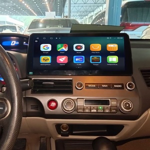 Reproductor Multimedia para Automóvil con Pantalla Táctil Inalámbrica Carplay Android, Navegación GPS para Automóvil, para <span class=keywords><strong>Honda</strong></span> Civic 2011-2016, Reproductor Estéreo de Video, Unidad Principal - Product Image 1
