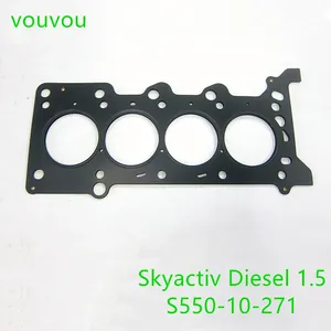 Araba Aksesuarları Skyactiv Dizel 1.5 Motor Parçaları S550-10-271 Çelik Silindir Kapak Contası <span class=keywords><strong>3</strong></span> için <span class=keywords><strong>2</strong></span> CX-<span class=keywords><strong>3</strong></span> 2014-2019 için - Product Image 2