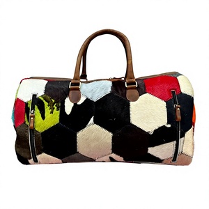 Sac de sport tactique unisexe en cuir de vachette véritable, forme ovale, double poignée, fermeture éclair, cadre, 20L, imperméable - Product Image 6