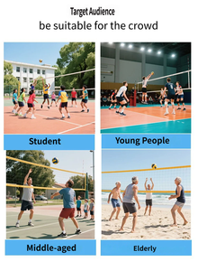 Ballon de volley-ball de conception nouvelle, très vendu, avec logo personnalisé, en caoutchouc PU, pour l'entraînement scolaire - Product Image 4