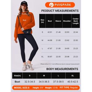 Sweat-shirt à col roulé en polaire pour femme FOXA, manches longues avec poches latérales et trous pour les pouces, collection automne 2026 - Product Image 6