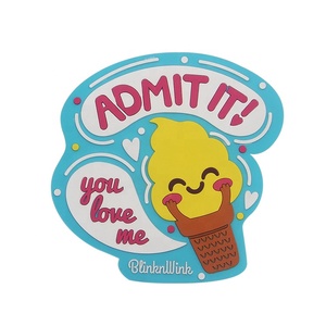 Tùy Chỉnh 58Mm Tủ Lạnh Từ Làm Nguồn Cung Cấp Cá Nhân Thụy Sĩ Anime Dễ Thương 2D Phẳng Cao Su Mềm PVC Tủ Lạnh Nam Châm - Product Image 1