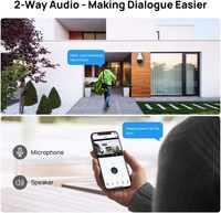 Cámara IP PTZ POE 4K 3-7MP para Exteriores, con Zoom Óptico de 18x, Motorizada, con Seguimiento Automático de Personas y Detección Humana