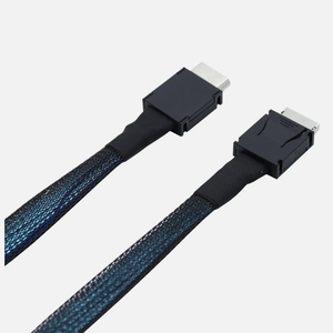 PCIE Oculink SFF 8611 <span class=keywords><strong>4I</strong></span> a MINI SAS <span class=keywords><strong>4I</strong></span> Servidor Cable de alta velocidad Cable de extensión de transferencia de datos Macho a macho 50CM 80CM - Product Image 5