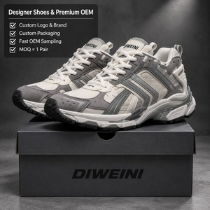 Luxury Designer <b>shoe</b> for <b>Men</b> Women High Quality <b>Grey</b> White Y2K Runner Baskets Zapatillas New - Product Image 1