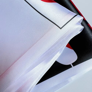 Bufanda de satén de 14x135cm con estampado a doble cara de la bandera nacional de Japón para aficionados al fútbol, modelo 2026 - Product Image 4