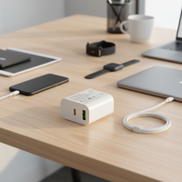 Chargeur Super Rapide 25W PD 3.0 USB-C USB-A QC OTP OVP Protection Écologique Alimentation Électrique pour Appareil Photo Shenzhen Lvxiangyuan