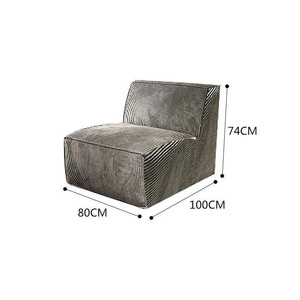 Hot Sale Compression Sofa High Density Foam Ergonomic Design Compact Packaging Easy to Install Modern Style Sofa - Product Image 4