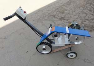 Máquina Manual Eléctrica para Pulir Metal, Lijadora Plana, Pulidora de Soldaduras, Banda Abrasiva para Desoxidar, Máquina de Trefilado de Placas de Acero - Product Image 2