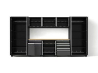Système de rangement modulaire en acier CYD pour garage, armoire à outils pour atelier, établi métallique, banc de travail pour garage