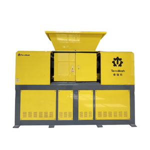 Trituradora de Doble Eje Personalizada de 150KW para Reciclaje de Residuos de Tela, Papel, Neumáticos, Palés, Sacos y Plástico - Product Image 6