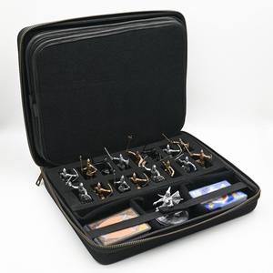 JMS Sac <span class=keywords><strong>de</strong></span> rangement portable <span class=keywords><strong>pour</strong></span> figurines miniatures du MDN, sac à 16 emplacements <span class=keywords><strong>pour</strong></span> jeux <span class=keywords><strong>de</strong></span> rôle - Product Image 1