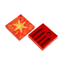 Mini Coffret Découverte de Parfums en Papier Recyclé avec Couvercle Rabattable, Base Rigide et Couvercle, Emballage Vide pour Abonnement de Parfums