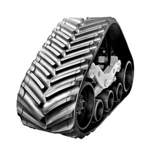 Heiß verkaufte Triangle Rubber Tracks Wheels Assembly Crawler Chassis Fahrgestell schienen systeme für Case IH & Claas - Product Image 3