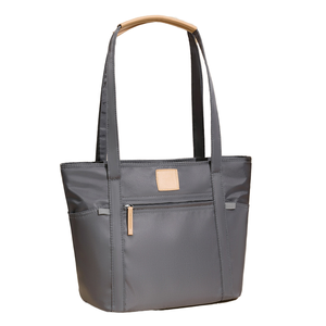 Bolso Tote de Lujo para Mujer, Auténtico, de Gran Capacidad, con Patrón de Flores Antiguas, de un Solo Hombro, con Cierre, Resistente al Agua, de Algodón - Product Image 1
