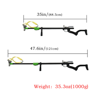 Lance-Pierre <span class=keywords><strong>de</strong></span> <span class=keywords><strong>Chasse</strong></span> Rétractable PIAOYU <span class=keywords><strong>de</strong></span> 65-97 cm, Haute Qualité, pour Tir <span class=keywords><strong>de</strong></span> Précision Sportif et Jeux en Plein Air - Product Image 2