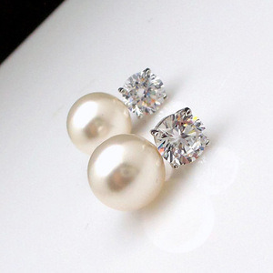 Orecchini con Perla Singola per Donne, Accessori per Orecchie Semplici ed Eleganti per Uso Quotidiano - Product Image 4