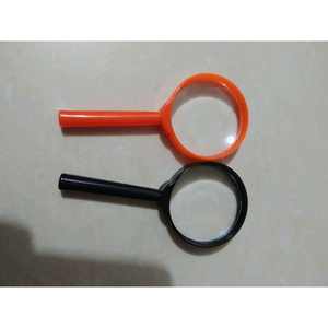 Lupa acrílica de 50 mm, 3-5 aumentos, portátil, para lectura, experimentos, uso por personas mayores - Product Image 3