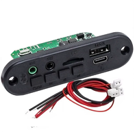 Carte de réception audio, décodeur et amplificateur MLK 5.0 avec USB, TF, radio FM et micro pour la modification de boîte de haut-parleur