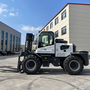 <span class=keywords><strong>6</strong></span> tonnes Chariot élévateur hors route 4WD 4x4 tout terrain accidenté Chariot élévateur Diesel Chariot élévateur Prix de vente - Product Image 2