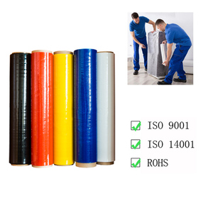 Gran oferta, rollo de película elástica fundida de envoltura de palé Lldpe de China, 50cm de ancho, 300m de longitud, característica a prueba de humedad, dureza suave - Product Image 2