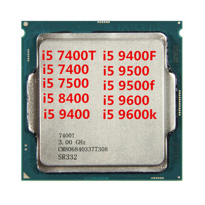 Procesador Intel I7-9700 CPU Original Core 4.70 GHz /12 M para Computadora de Escritorio I5 9400 9400f I5 9500 9500f I5 9600 9600k 10100 490 - Product Image 4