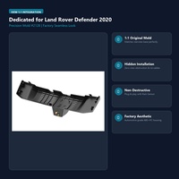 Verborgen dashcam voor Land Rover Defender 2020-2024 4K Dual Lens achteruitkijkspiegel DVR WiFi 170 graden groothoek