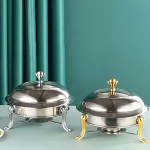 Buffet Serving Dish Stainless Steel Hotel Chafing Dish Catering Equipment Buffet Chafe Set Food Warmer