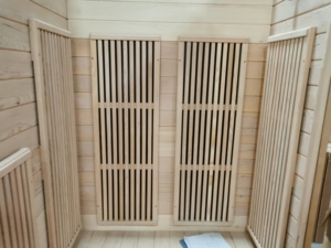 2 personas portátil de madera habitación de sauna vapor de sauna, de - Product Image 3