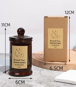 Nieuwe Kleine Theekop Handgemaakte Natuurlijke Soja Kaars Huis Verwarmende Geschenken Esthetische Glazen Pot Luxe Kaars Cadeau Voor Vrouwen - Product Image 5