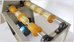 Broyeur à billes à tambour horizontal / Machine de broyage cylindrique - Réservoirs simples et doubles 2x5L - Broyage de poudre en laboratoire et industriel - Product Image 2