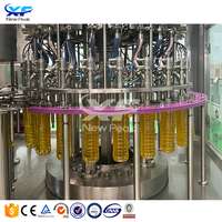 Nouvelle ligne de production entièrement automatique de remplissage d'huile, machine de remplissage d'huile comestible et d'huile d'olive