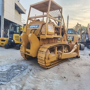 Caterpillar D7G d'origine, bulldozer sur chenilles avec treuil de 35 tonnes, prix bas, fabrication japonaise - Product Image 6