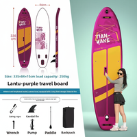 Planche à pagaie gonflable électrique professionnelle de luxe, planche de surf pliable pour les sports nautiques en famille