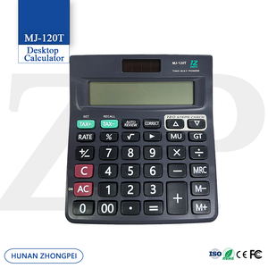 Calculadora de Escritorio MJ-120T SKD PCB de 12 Dígitos, Doble Alimentación Solar y Batería, Función de Verificación de Impuestos de 150 Pasos, Coma de 3 Dígitos - Product Image 1