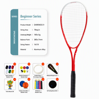 Ensemble de raquettes de squash SwiftAce pour débutants, accessoires complets, cadeau, fibre de carbone ultra-légère SA-320, hommes, femmes, entraînement, nouveaux joueurs