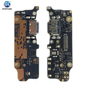 Porta USB para carregador, conector de tomada, placa de carregamento, cabo flexível para Xiaomi Mi A2/6X, pino flexível de carga