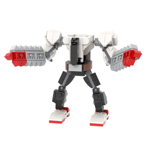 MOC1243 ชุดตัวต่อพลาสติก โมเดลหุ่นยนต์ <span class=keywords><strong>Chainsaw</strong></span> Man สไตล์อนิเมะ ของเล่นเสริมพัฒนาการสำหรับเด็ก 181 ชิ้น - Product Image 5