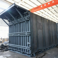 Maisons de conteneurs préfabriquées en acier à faible coût économiques FastConstructed pour bureau hôpital atelier maison faible ciment Machine
