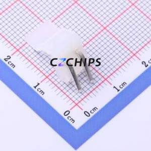 HC-3.96-2A2W Wire-to-Board Pin Header Bent Lead Through Hole,P=3.96mm Connector 1x2P 3.96mm Right Angle Insert CH - Product Image 2
