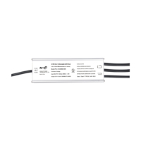 Driver LED dimmable sans scintillement UL 120W 2 canaux 0-10V/1-10V/10V PWM/Potentiomètre 100-277VAC-DC 12V 24V IP67 Alimentation LED
