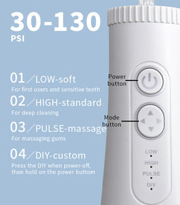 Equipo de Limpieza Dental en Oferta, Irrigador <span class=keywords><strong>Bucal</strong></span> Inalámbrico con Tanque de 300 ml, <span class=keywords><strong>Limpiador</strong></span> <span class=keywords><strong>Bucal</strong></span> Inteligente para el Cuidado <span class=keywords><strong>Bucal</strong></span> - Product Image 3