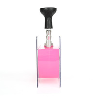 Vente chaude Écologique joli Style Tube Unique Rose Couleur Narguilé Ensemble Narguilés Pour La Fête Bar De Fumer
